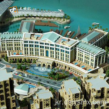 두바이 도시 계획 호텔 개발 모델